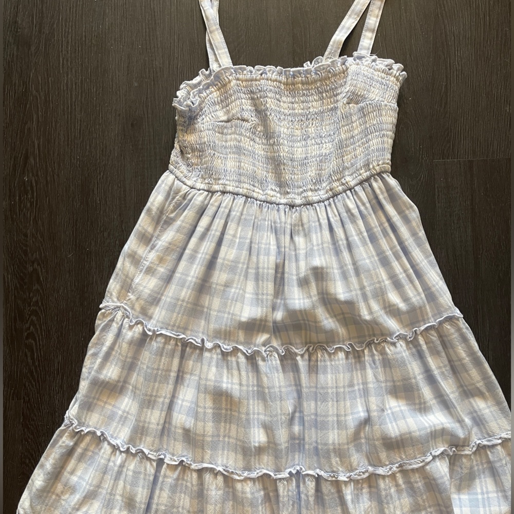 Hollister Light Blue Mini Dress - Picture 5 of 12